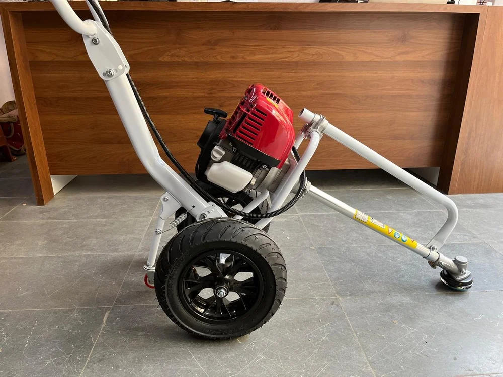 TitanTec 4 Stroke 35cc Trolley Brush Cutter
